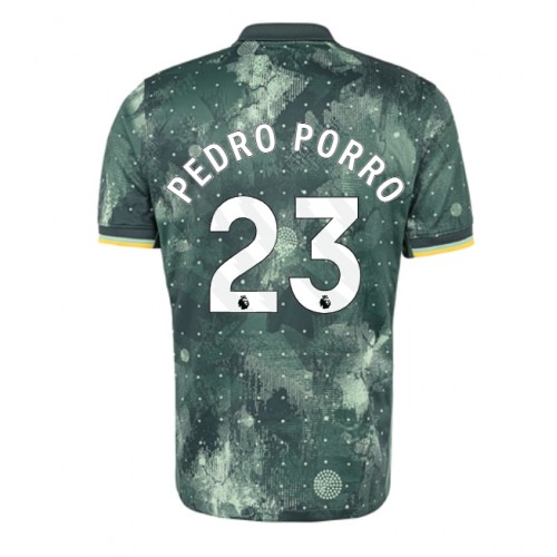 Pánský Fotbalový dres Tottenham Hotspur Pedro Porro #23 2024-25 Třetí Krátký Rukáv